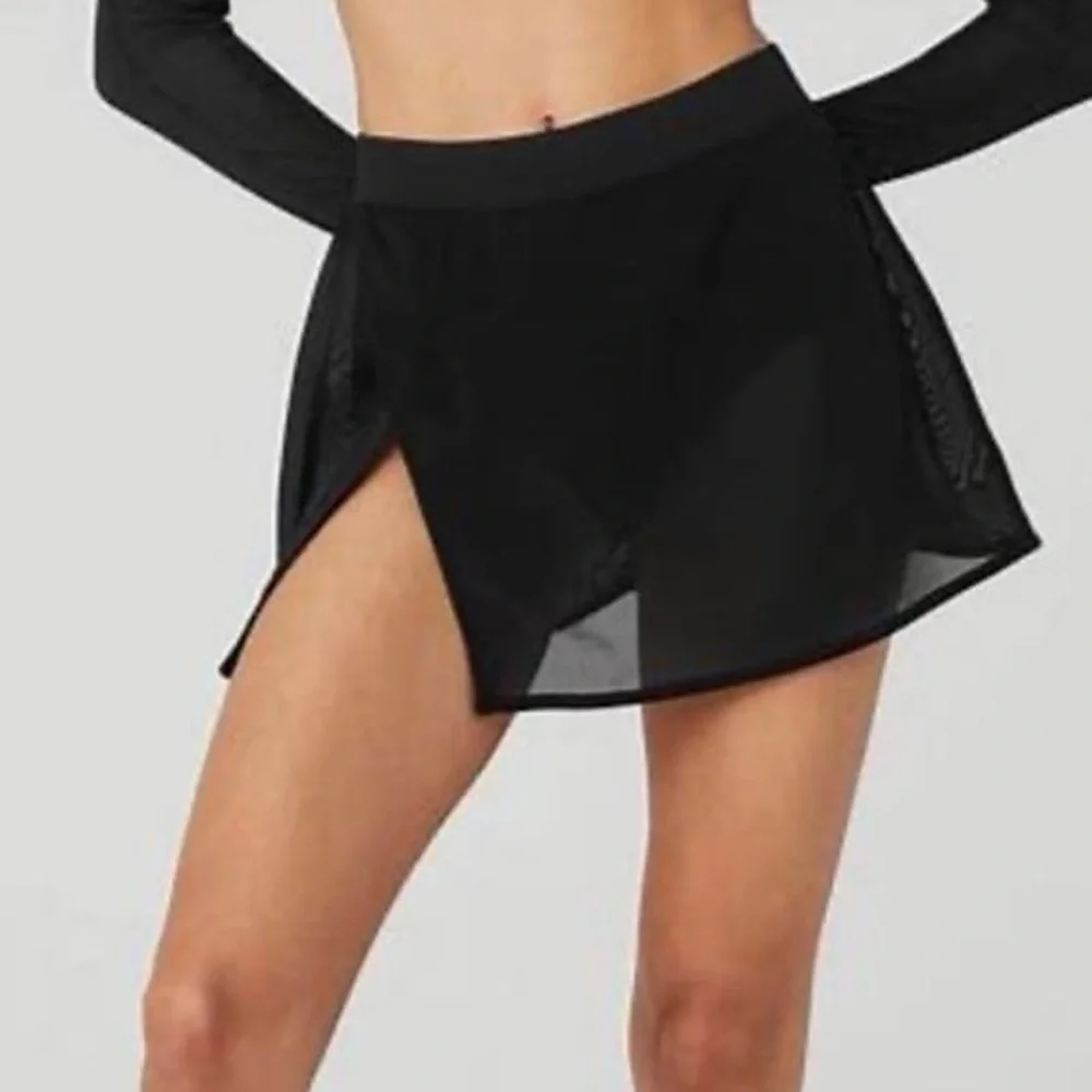 ALO Yoga Black Mini Skirt